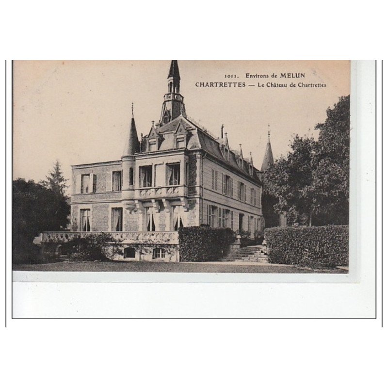 Environs de MELUN - CHARTRETTES - Le Château de Chartrettes - très bon état
