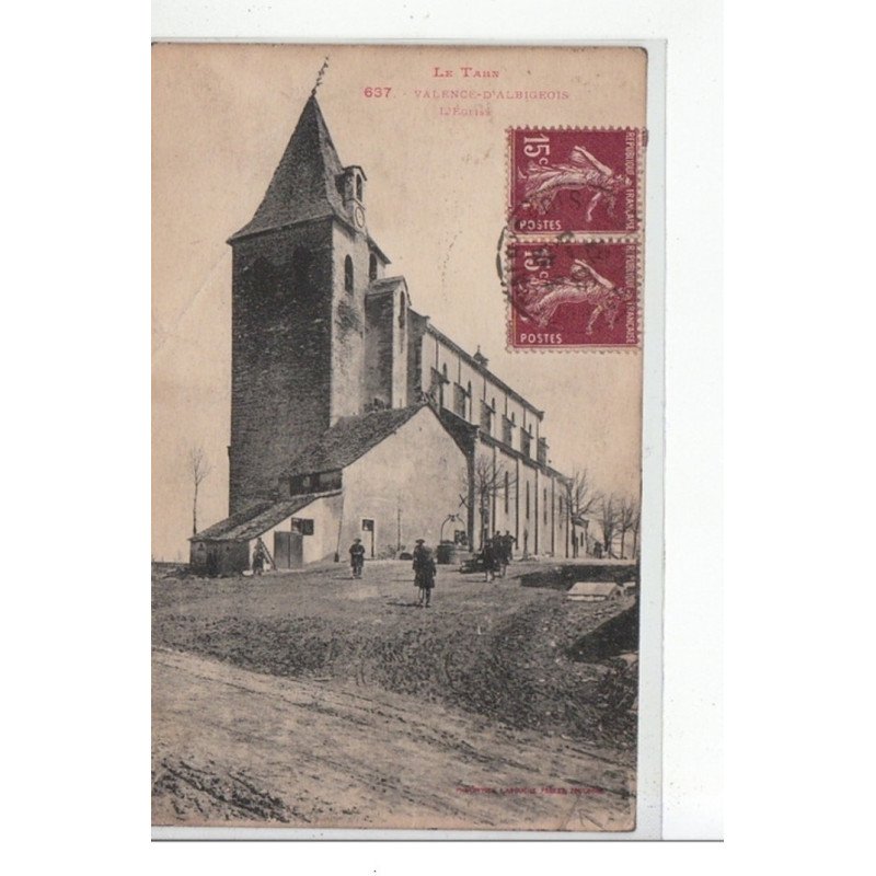 VALENCE D'ALBIGEOIS - L'église - état