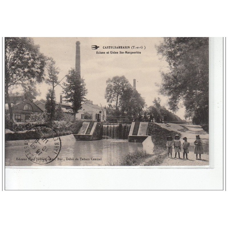 CASTELSARRASIN - Ecluse et usine Sainte Marguerite - très bon état CASTELSARRASIN - Ecluse et usine Sainte Marguerite - très bon état