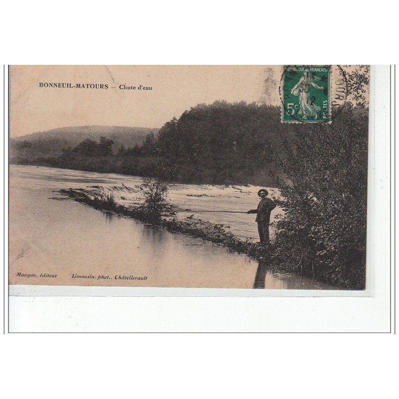 BONNEUIL-MATOURS - Chute d'eau - très bon état BONNEUIL-MATOURS - Chute d'eau - très bon état