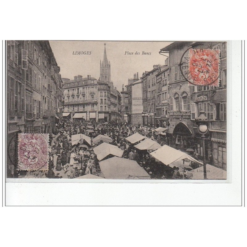 LIMOGES - Place des Bancs - très bon état