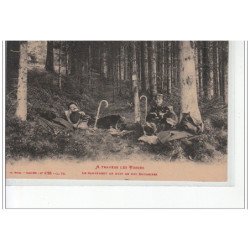 A TRAVERS LES VOSGES - Le campement de nuit de nos douaniers - très bon état