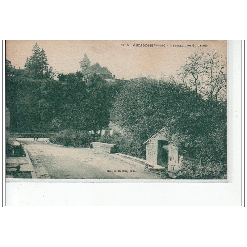 ASNIERES - Paysage près du Lavoir - très bon état