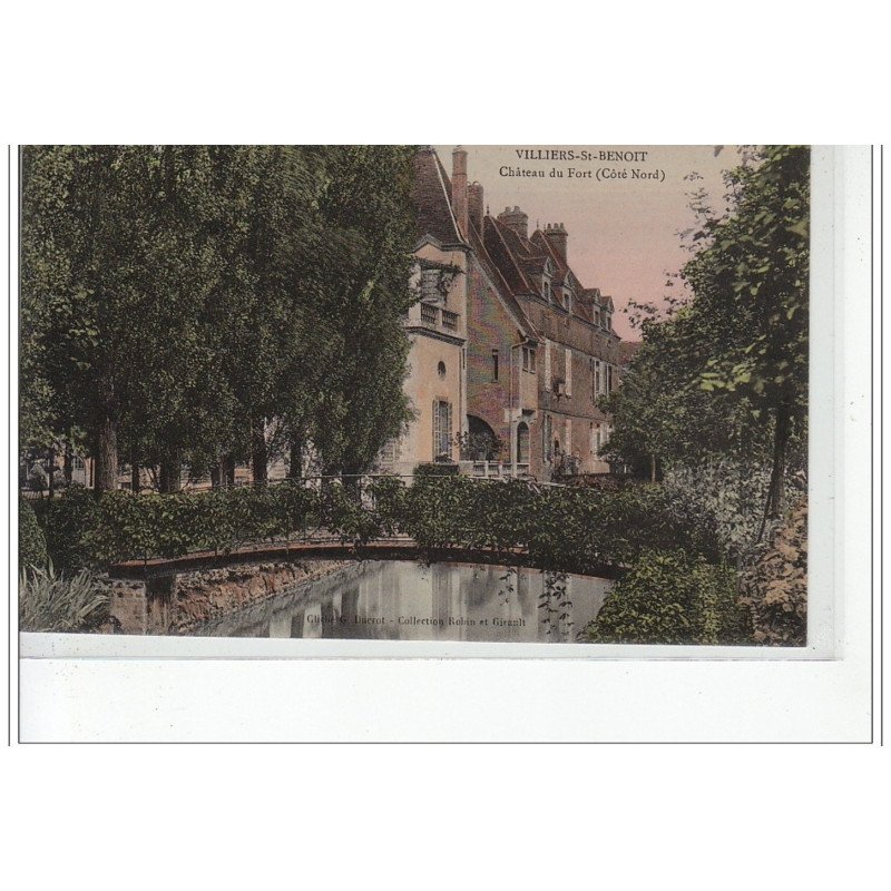 VILLIERS SAINT BENOIT -  Château du Fort (côté Nord) - très bon état