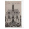 CORBEIL - Inauguration du nouvel Hôtel de Ville (1906) - la sortie après l'inauguration - très bon état