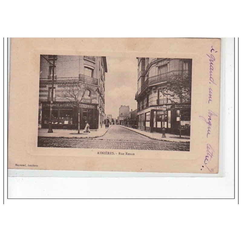 Rue Renan - très bon état