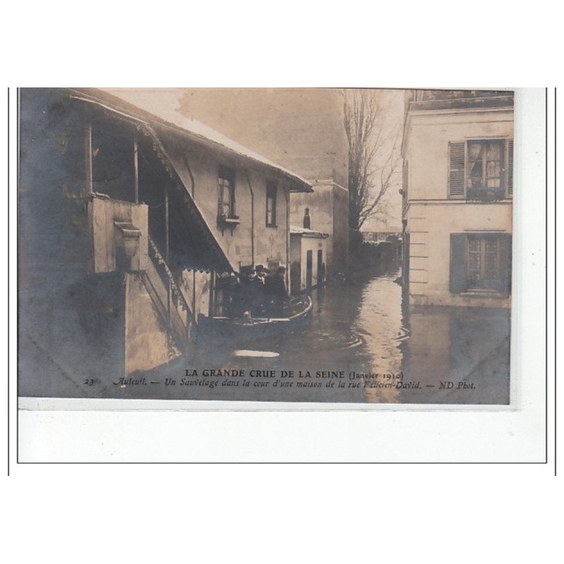 La grande crue de la Seine - très bon état