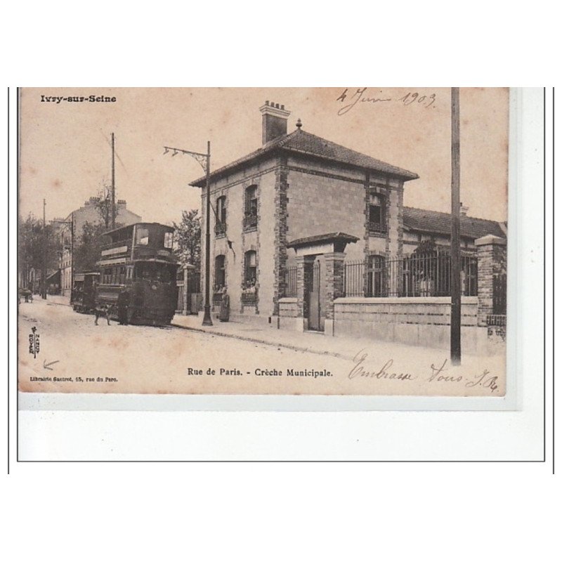 IVRY SUR SEINE - Crèche municipale - état