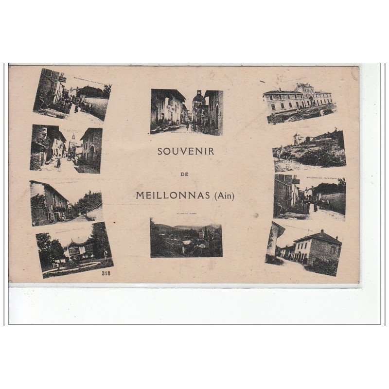 MEILLONNAS - Souvenir de Meillonas - très bon état