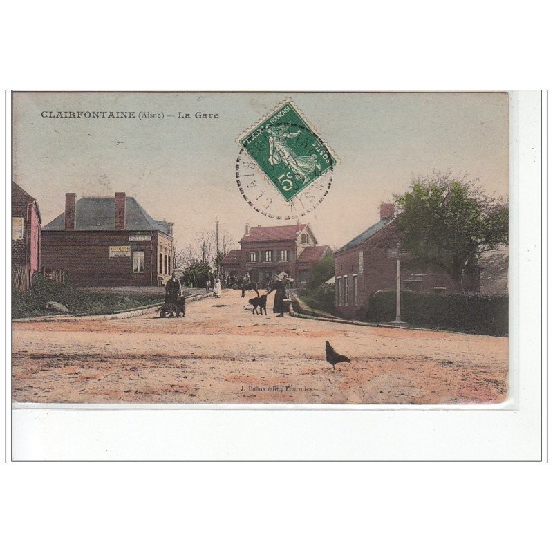 CLAIRFONTAINE - La gare - très bon état