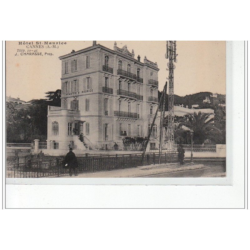 CANNES - Hôtel Saint Maurice - très bon état