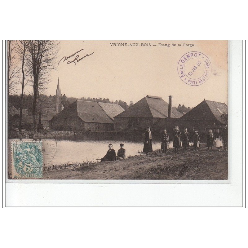 VRIGNE AUX BOIS - Etang de la Forge - très bon état