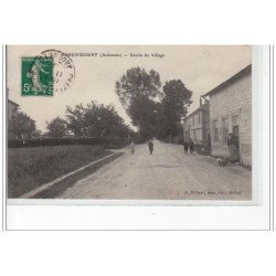 BERGNICOURT - Entrée du Village - très bon état