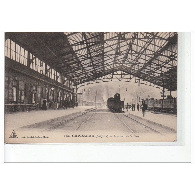 CAPDENAC - Intérieur de la gare - très bon état