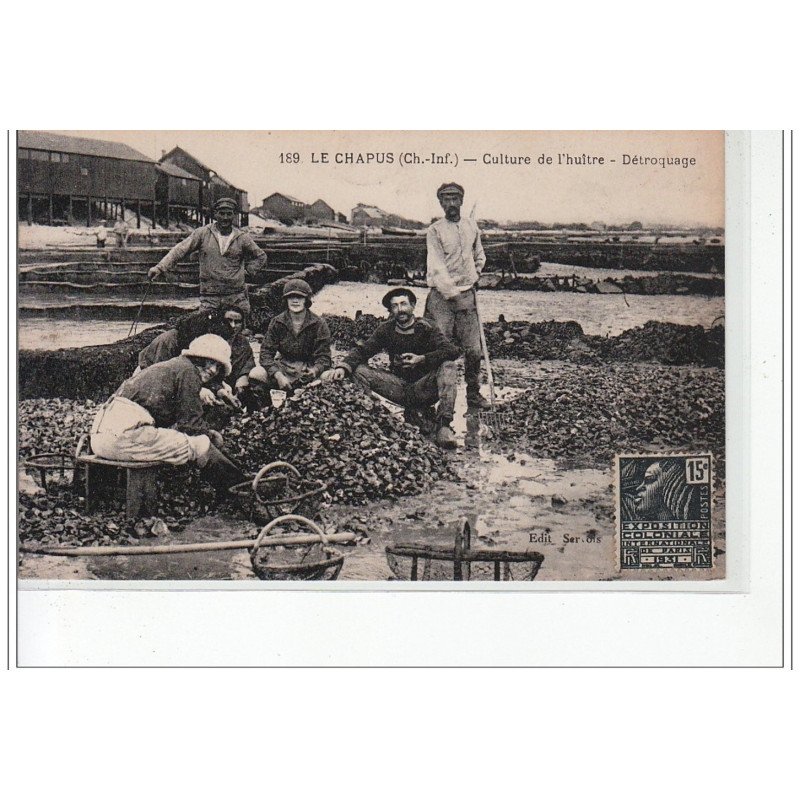 LE CHAPUS - Culture de l'huître - Détroquage - très bon état