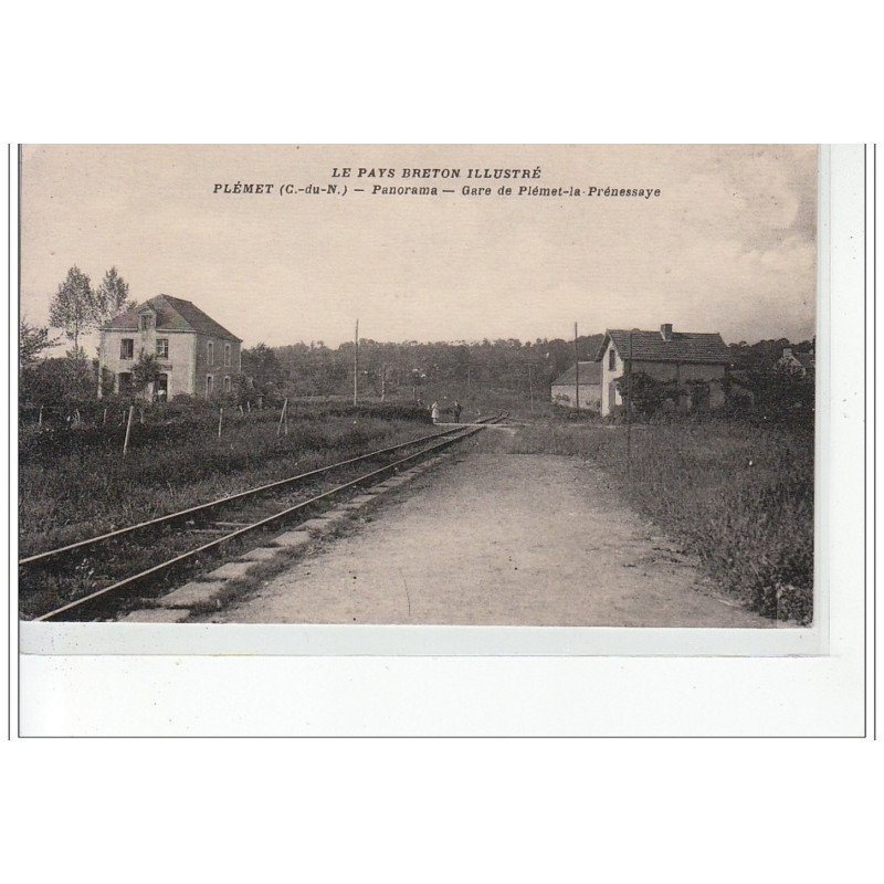 PLEMET - Panorama _ gare de Plémet-la-Prénessaye - très bon état