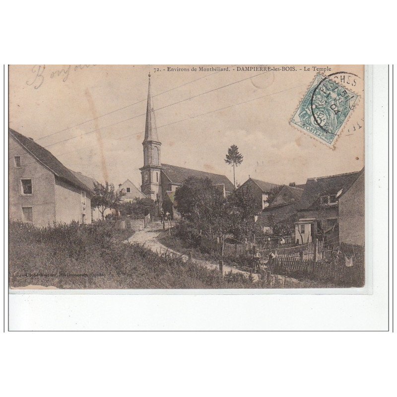 Environs de Montbéliard - DAMPIERRE LES BOIS - très bon état