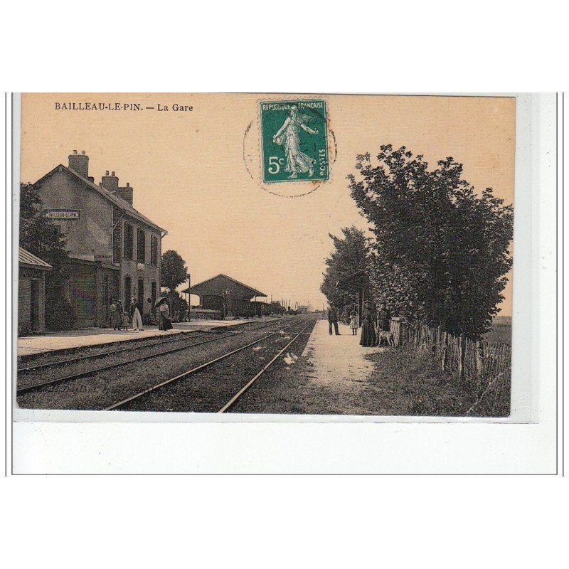 BAILLEAU-LE PIN - La Gare - état