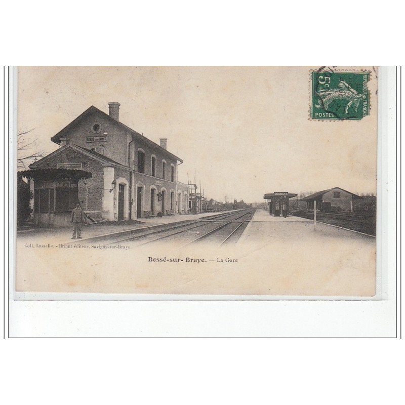 BESSE SUR BRAYE - La Gare - très bon état