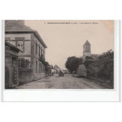 GENESTON-EN-MONTBERT - Les écoles et l'église - très bon état