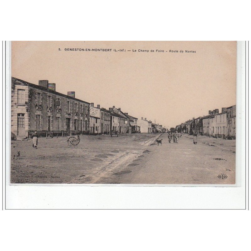 GENESTON-EN-MONTBERT - Le champ de Foire - Route de Nantes - très bon état