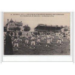 SALBRIS -Concours de Gymnastique Régional des Patronages de l'Orléanais 1914- Exercices de boxe - très bon état