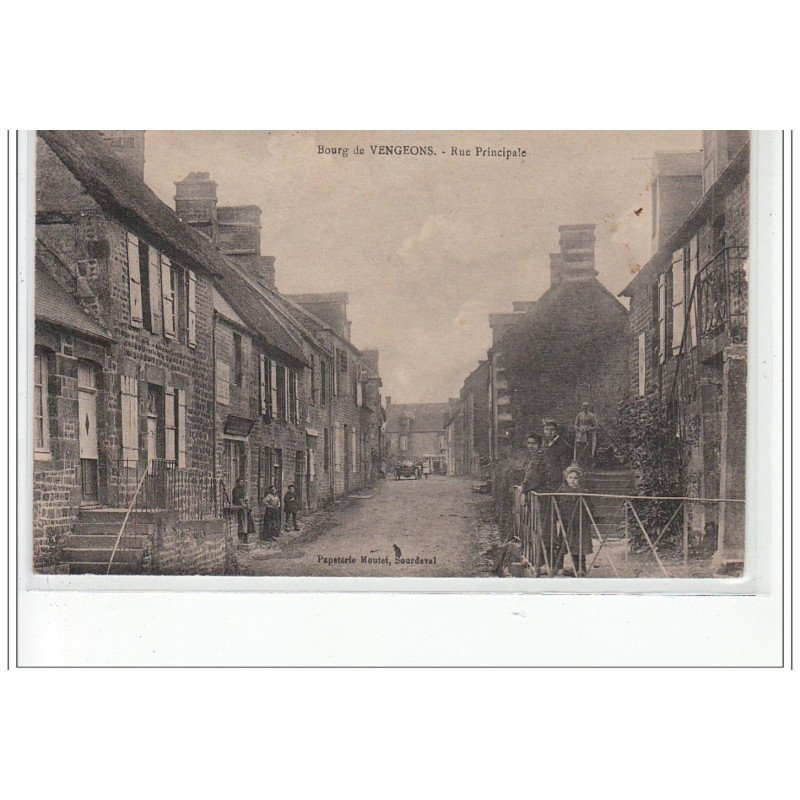 Bourg de VENGEONS - Rue Principale - très bon état Bourg de VENGEONS - Rue Principale - très bon état