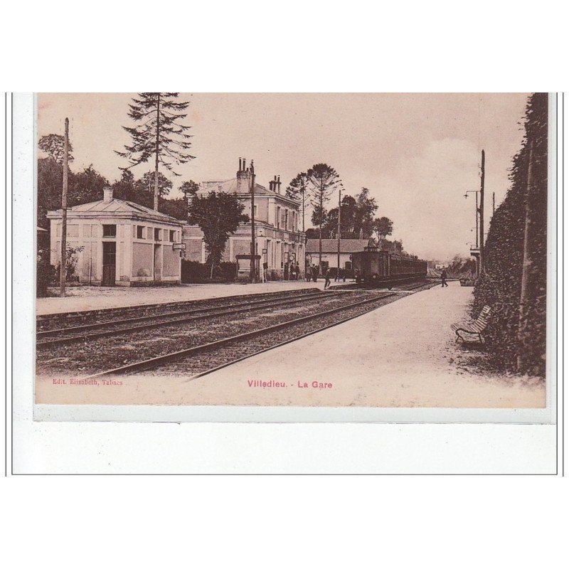 VILLEDIEU - La Gare - très bon état