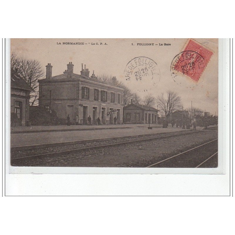 FOLLIGNY - La Gare - état