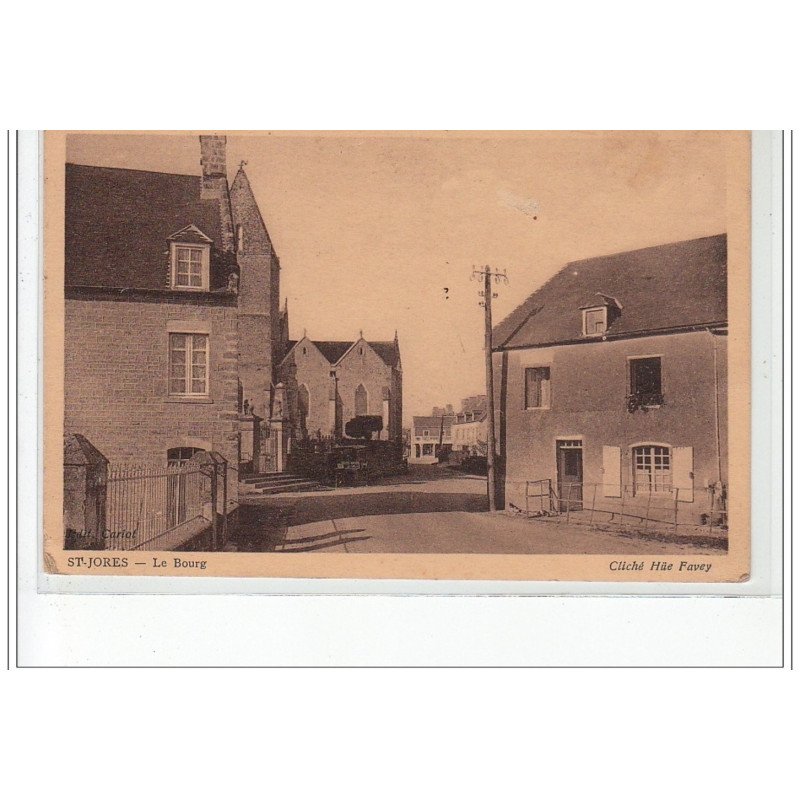 SAINT JORES - Le Bourg - très bon état SAINT JORES - Le Bourg - très bon état