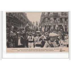 ORLEANS - Grand Concours de Gymnastique des Patronages de France 1913 - Hommage Jeanne d'Arc - très bon état