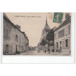 DAMERY - Rue du Moulin et Eglise - très bon état