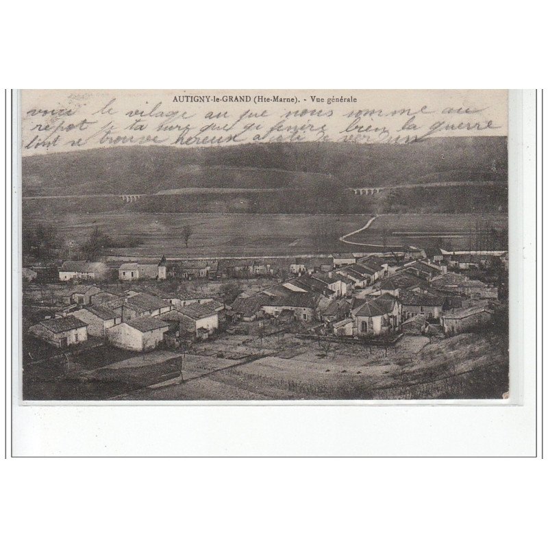 AUTIGNY LE GRAND - Vue générale - très bon état