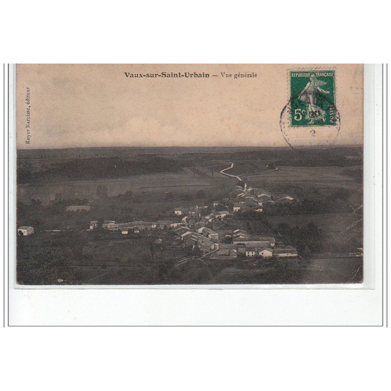 VAUX SUR SAINT URBAIN  - Vue générale - très bon état