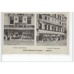 NANCY - Grande Brasserie Lorraine - Terrasse rue Saint Dizier - terrasse Rue Saint Jean - très bon état
