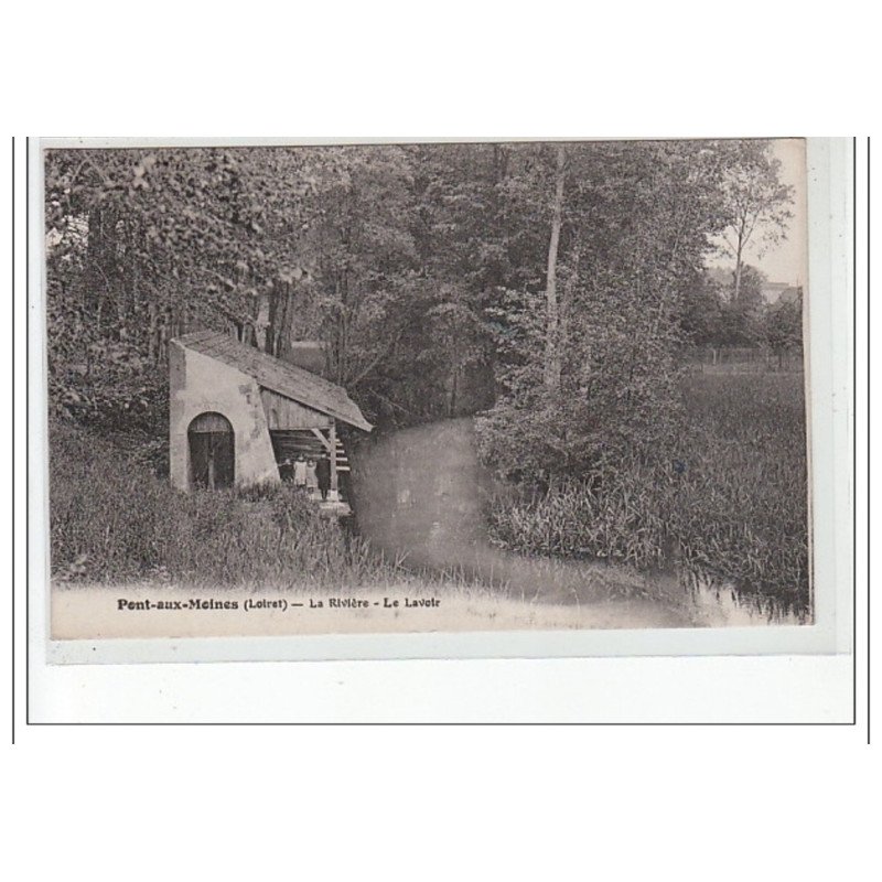 PONT AUX MOINES - la Rivière - le Lavoir - très bon état