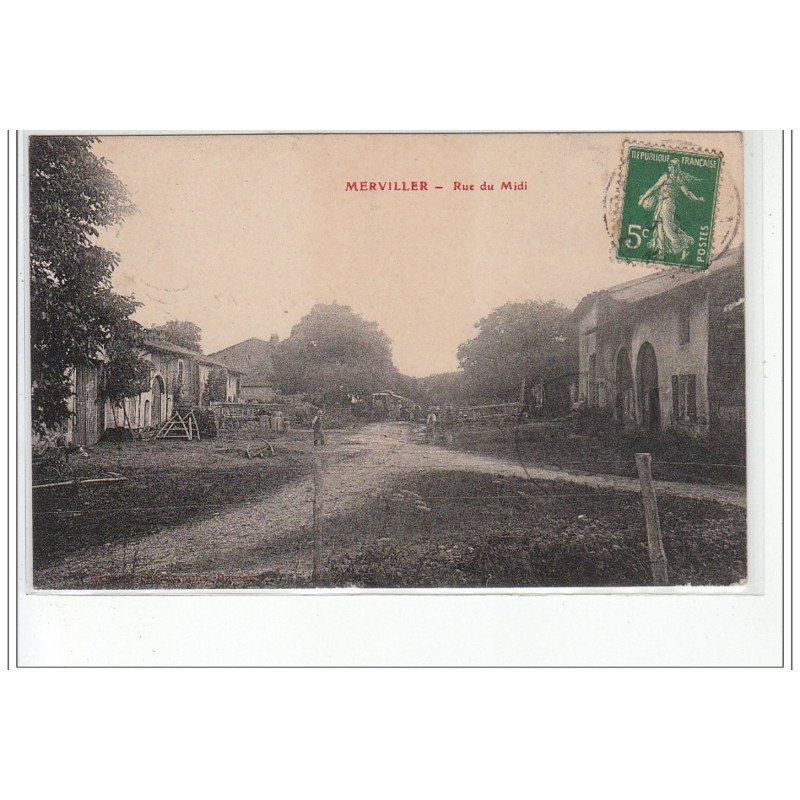 MERVILLER - Rue du Midi - très bon état