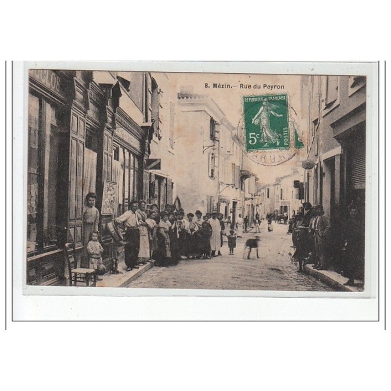 MEZIN - Rue du Peyron - très bon état MEZIN - Rue du Peyron - très bon état
