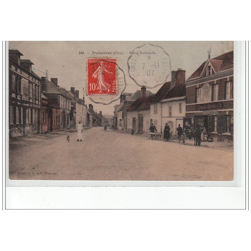 TROISSEREUX - Route Nationale - très bon état