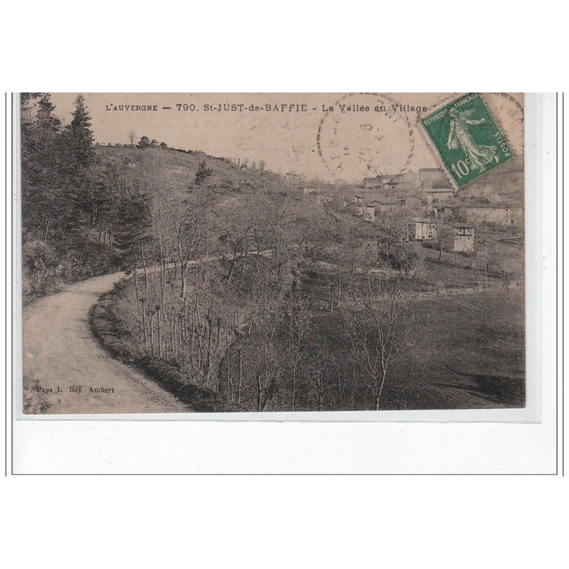 SAINT JUST DE BAFFIE - La Vallée au Village - très bon état