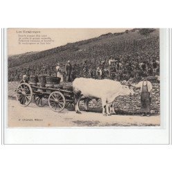 SAONE ET LOIRE - Les Vendanges - très bon état