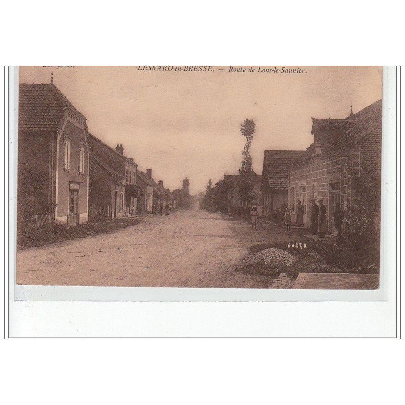 LESSARD EN BRESSE - Route de Lons-Le-Saulnier - très bon état