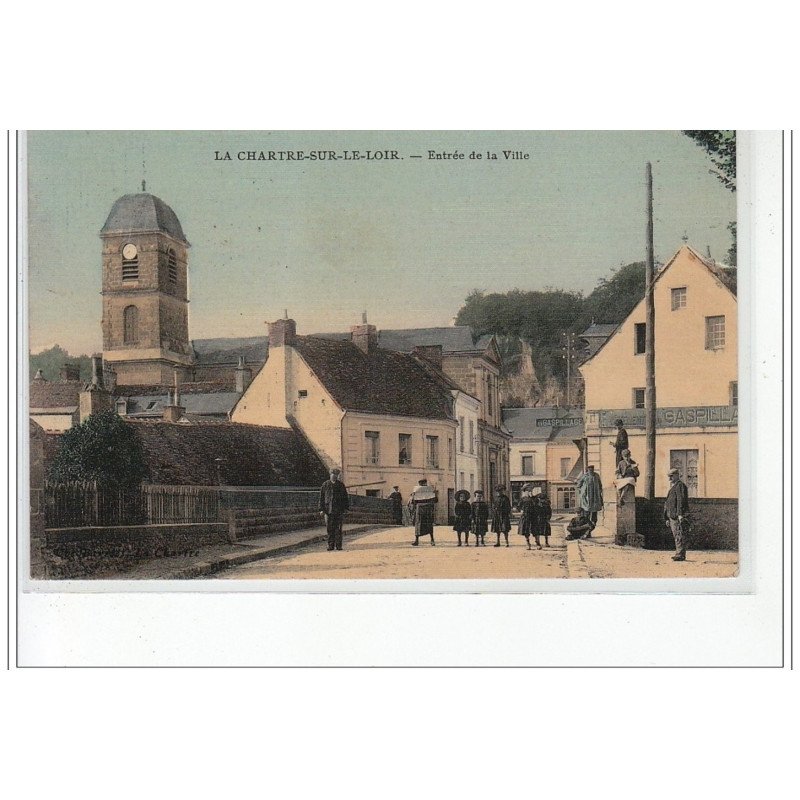 LA CHARTRE SUR LE LOIR - Entrée de la Ville - très bon état