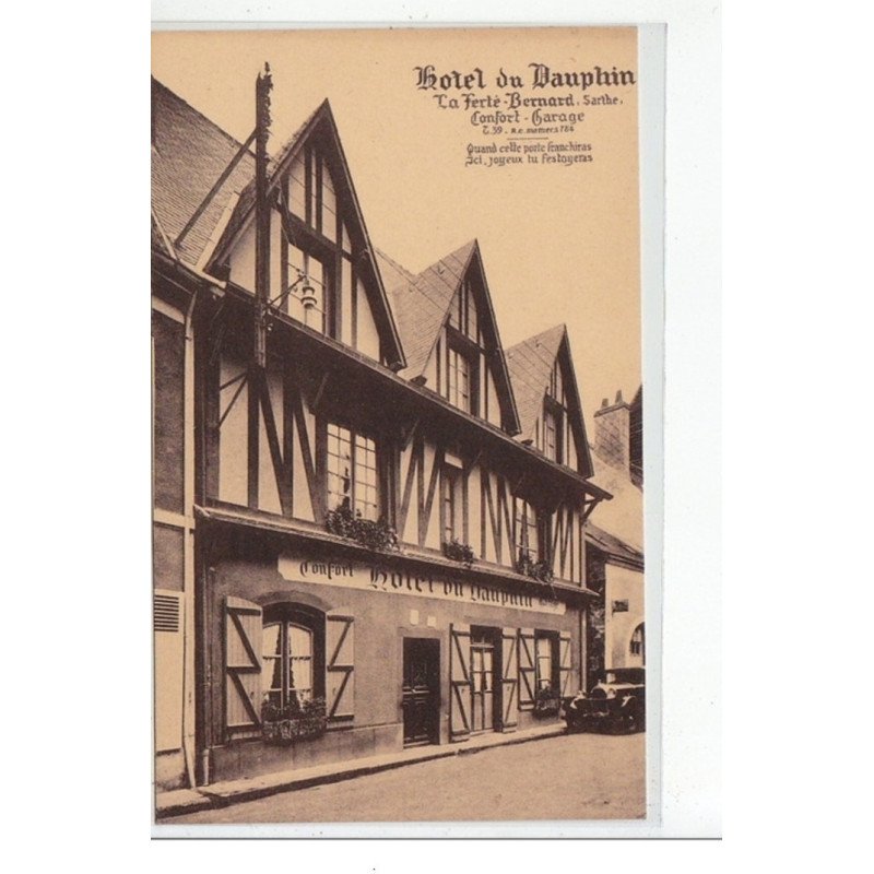 LA FERTE BERNARD - Hôtel du Dauphin - très bon état