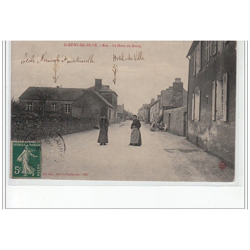 SAINT REMY DE SILLE - Rue - le Haut du Bourg - très bon état