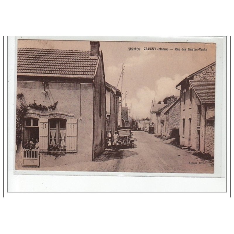 CRUGNY - Rue des Quatre-Vents - état