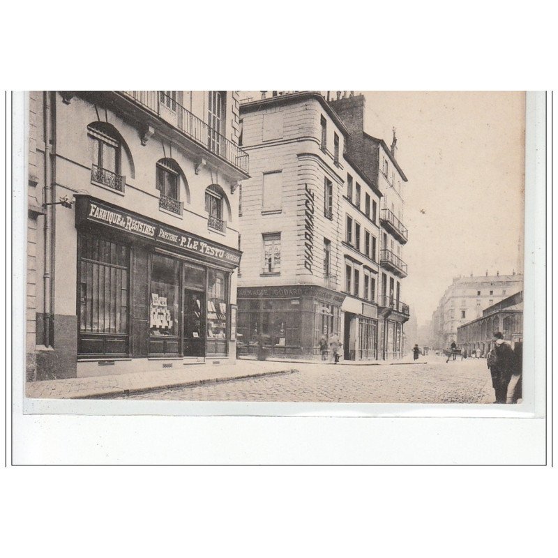 ROUEN - Papeterie, imprimerie P. Le Testu - PUBLICITE - état