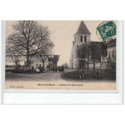 MAREUIL LES MEAUX - L'église et le marronnier - très bon état