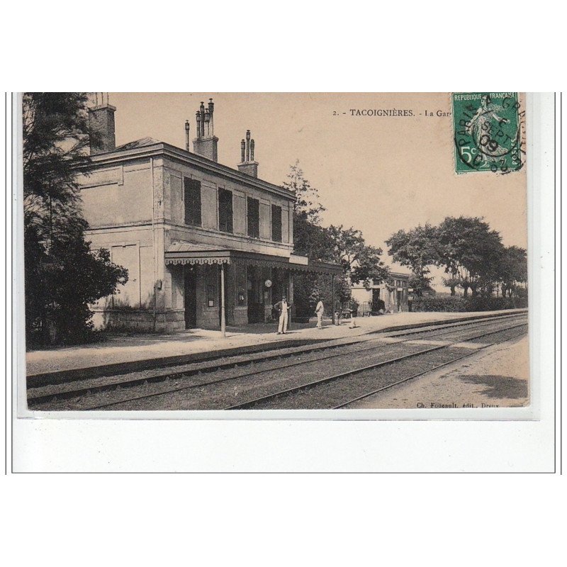 TACOIGNIERES - La Gare - très bon état TACOIGNIERES - La Gare - très bon état