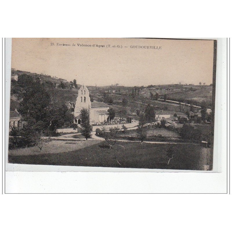 Environs de VALENCE D'AGEN - GOUDOURVILLE - très bon état